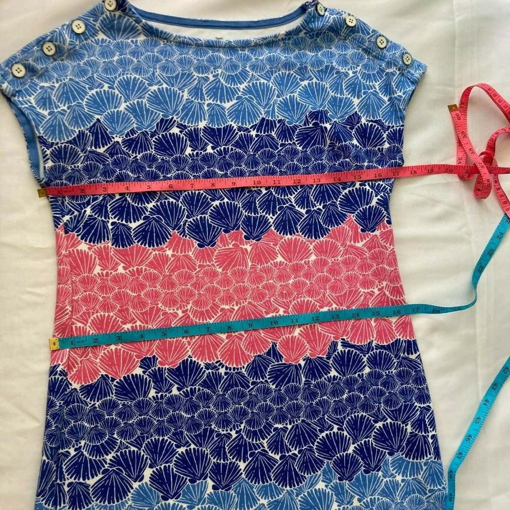 Talbots Seashell Pattern Multicolor Dress - image 8